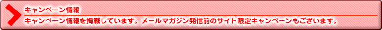 キャンペーン情報