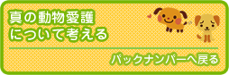 動物愛護とは何でしょうか？バックナンバーはこちら